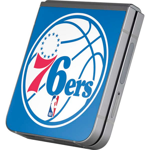 NBA Philadelphia 76ers Large Logo Galaxy Z Flip6 Skin